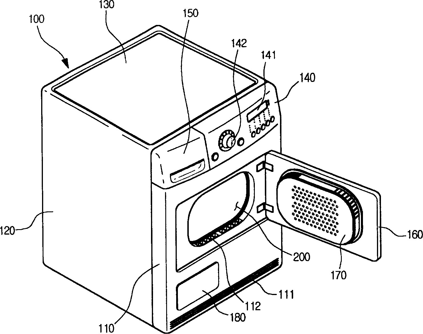 Drum structure of dryer