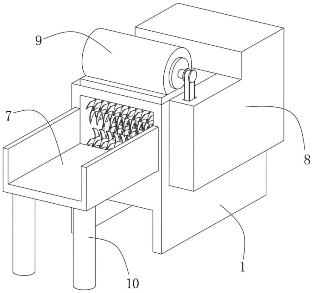 Pretreatment device before production and processing of biofuel