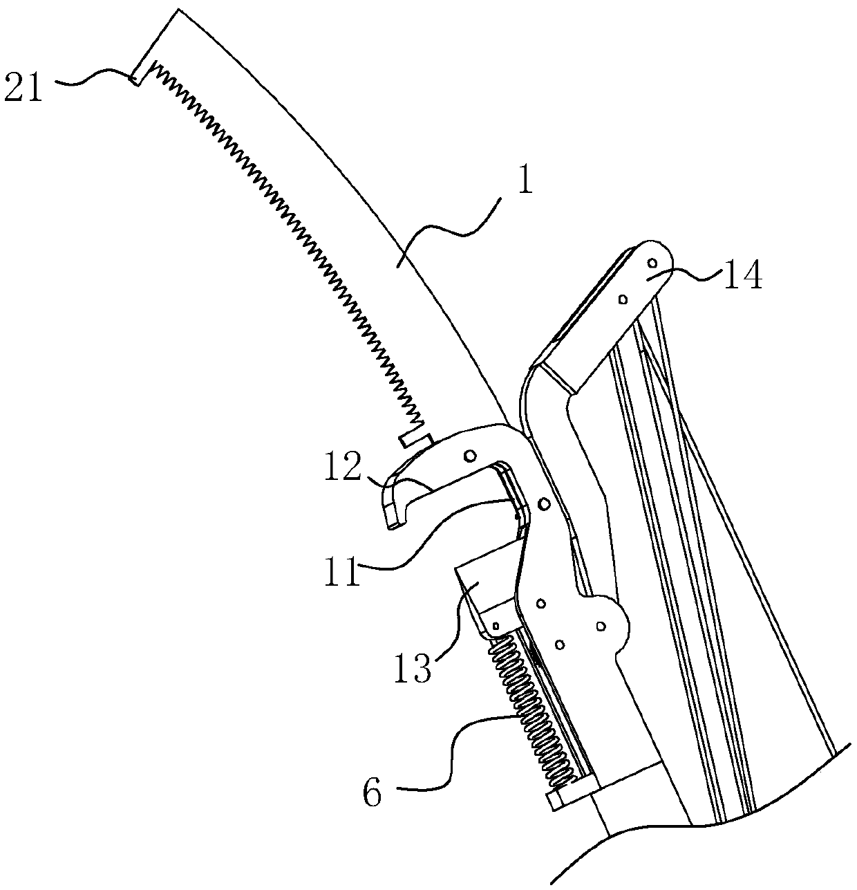 High-altitude saw