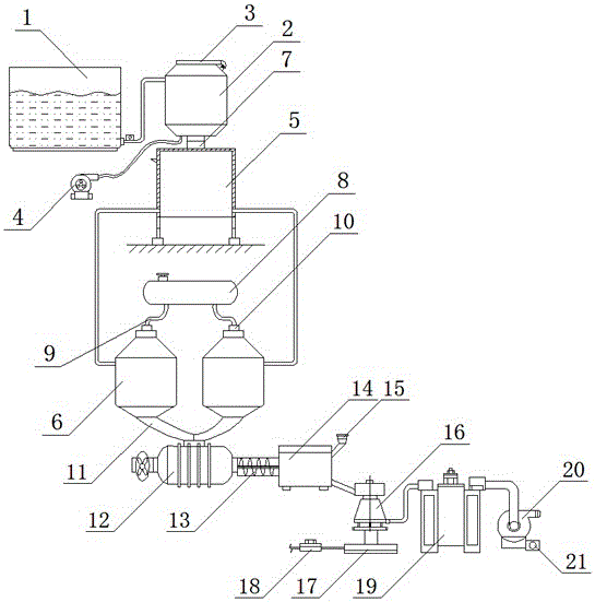 Sewage and sludge treatment system and environmental-friendly recycling method thereof