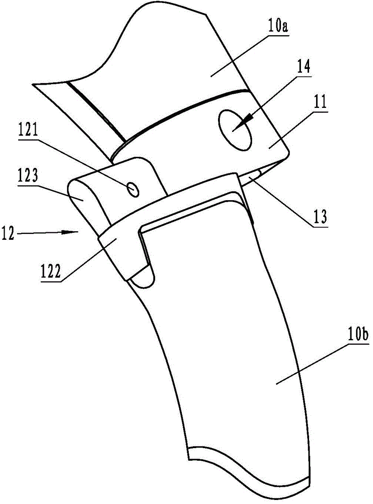 Connecting structure of flexible belts of wearable products