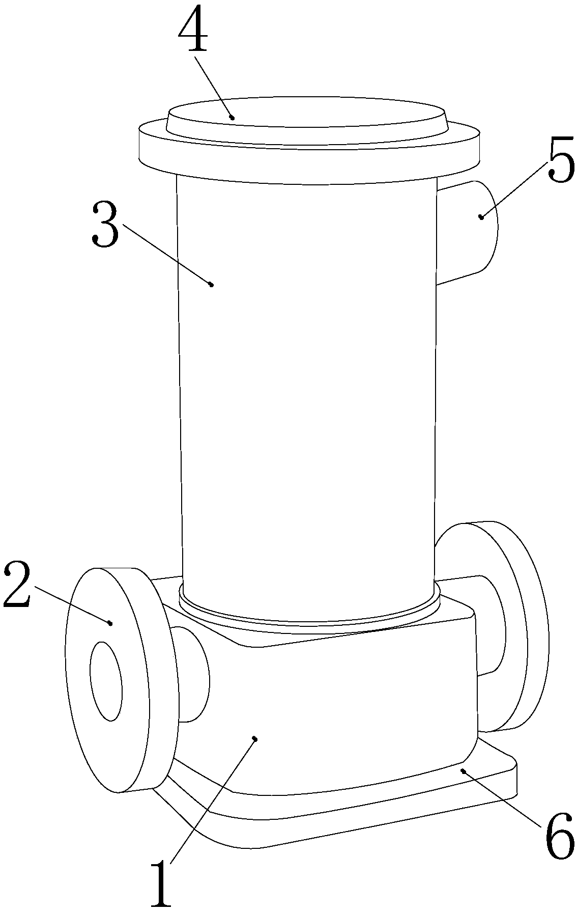 Novel fire water supply and drainage device
