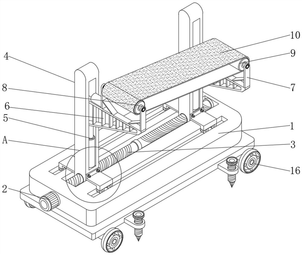 Feeding mechanism for Chinese cabbage cutting