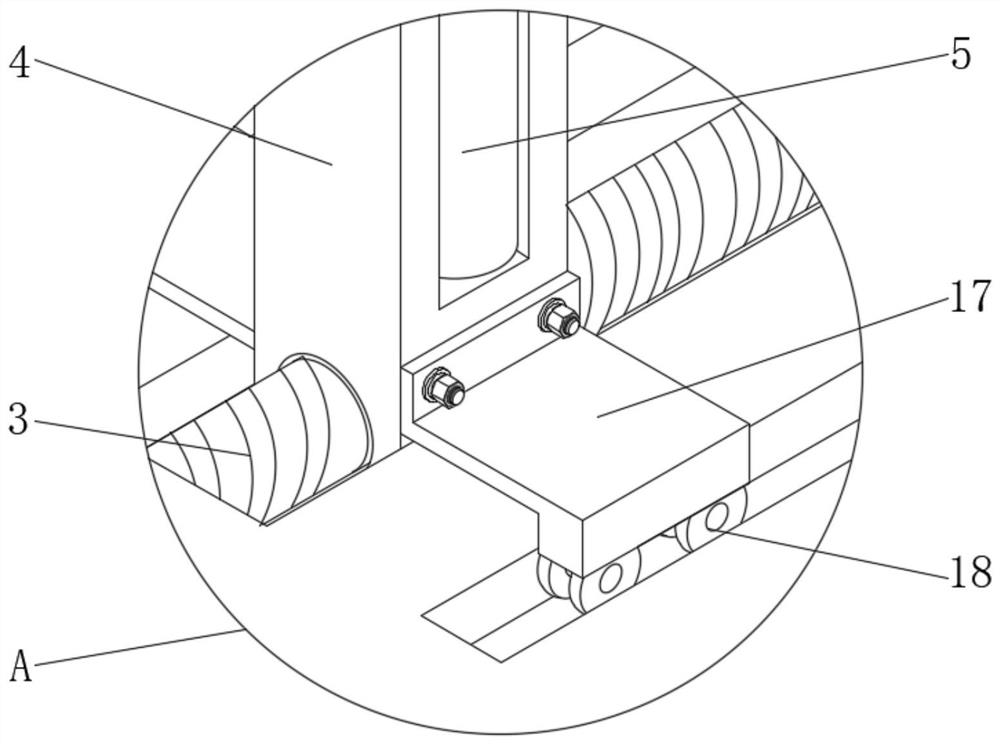 Feeding mechanism for Chinese cabbage cutting