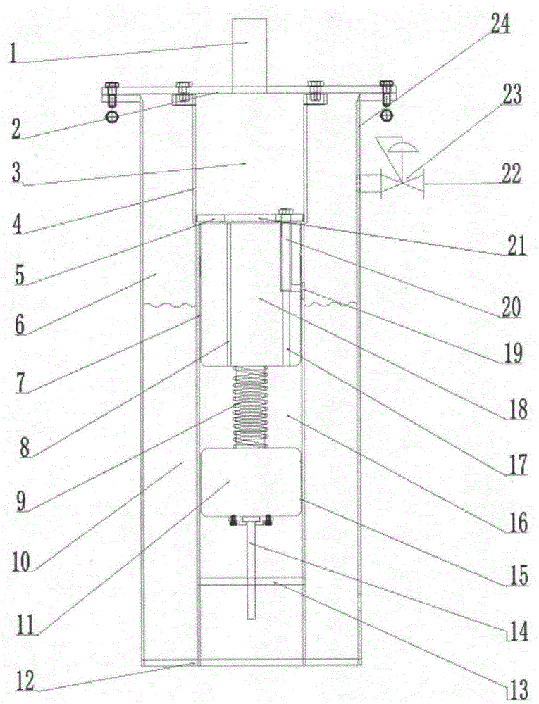 Buffer and diversion water hammer eliminator and using method