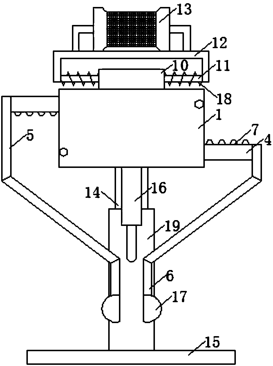 Follow-up sliding narrow gap type submerged arc welding device