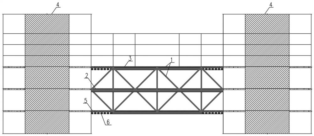 Energy-consuming type connected structure, connected building system and construction method