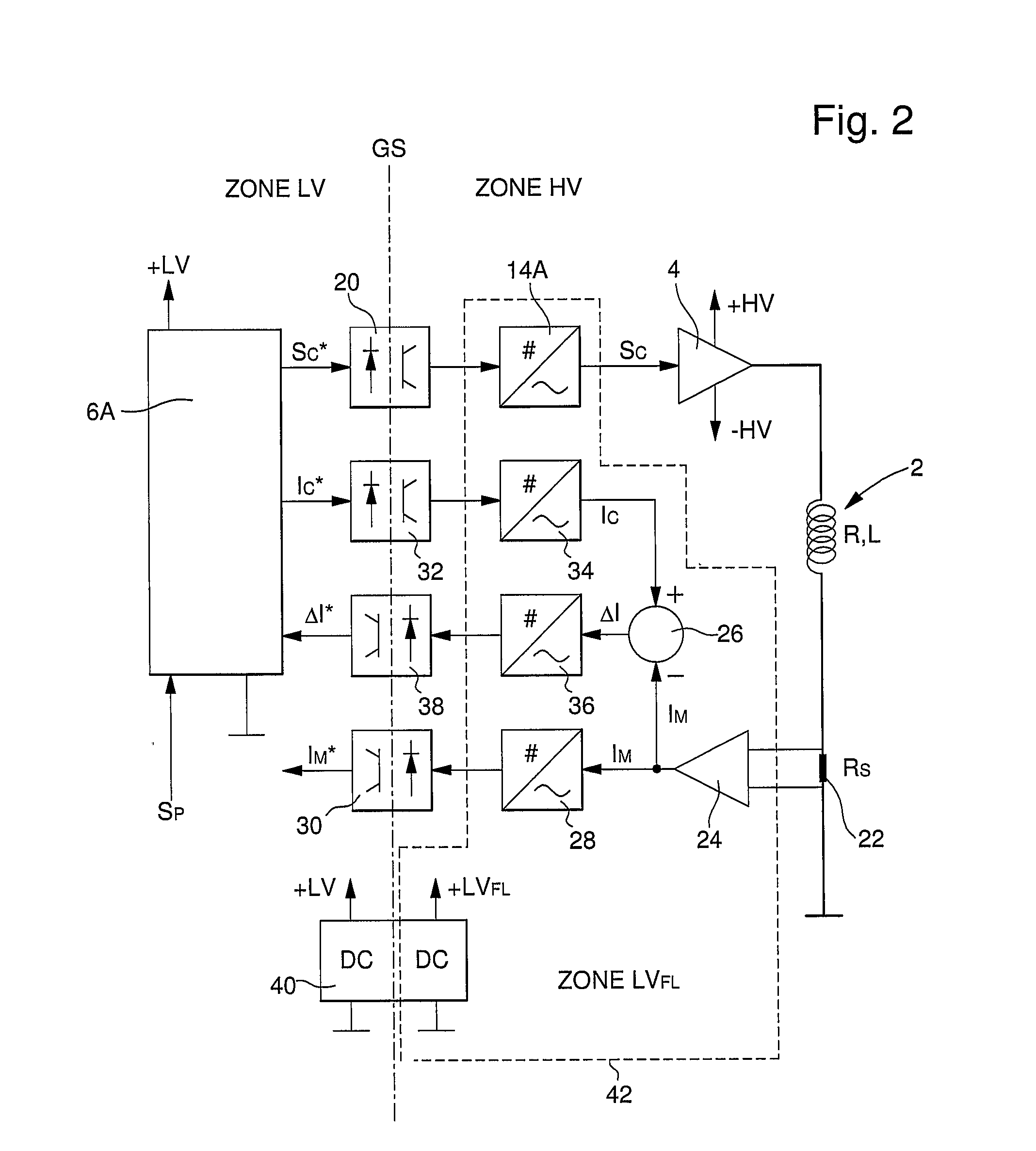 Control Circuit for an Electric Motor Having a Power-Supply Control Device