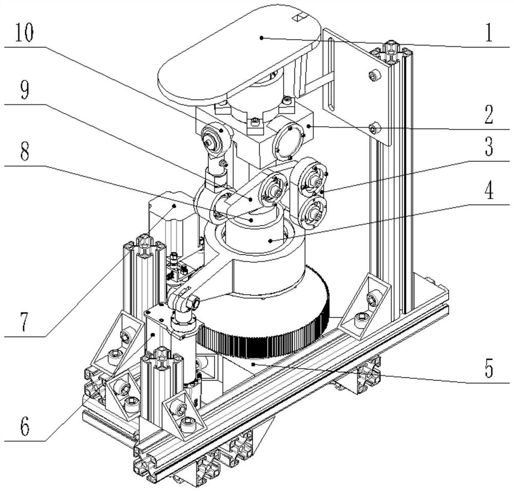 Ankle joint movement rehabilitation robot