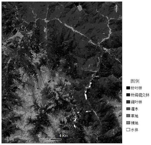 Quantitative inversion method of aboveground vegetation ecological water based on remote sensing technology