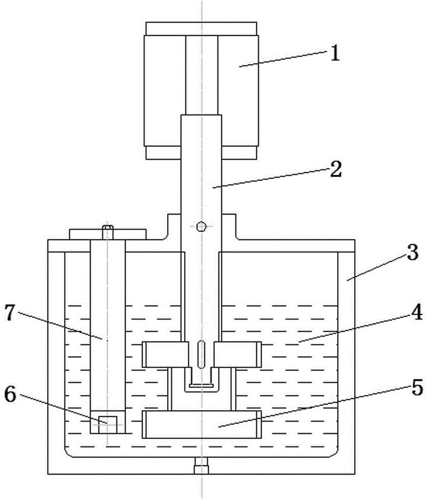 Combined impeller of rotating-type erosion test apparatus
