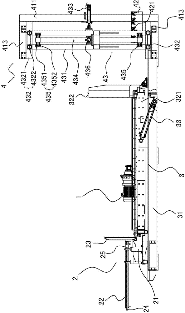 Automatic wallboard demolding, stacking and separating equipment