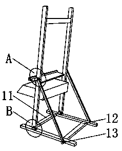 Drawing display device for outdoor architecture design