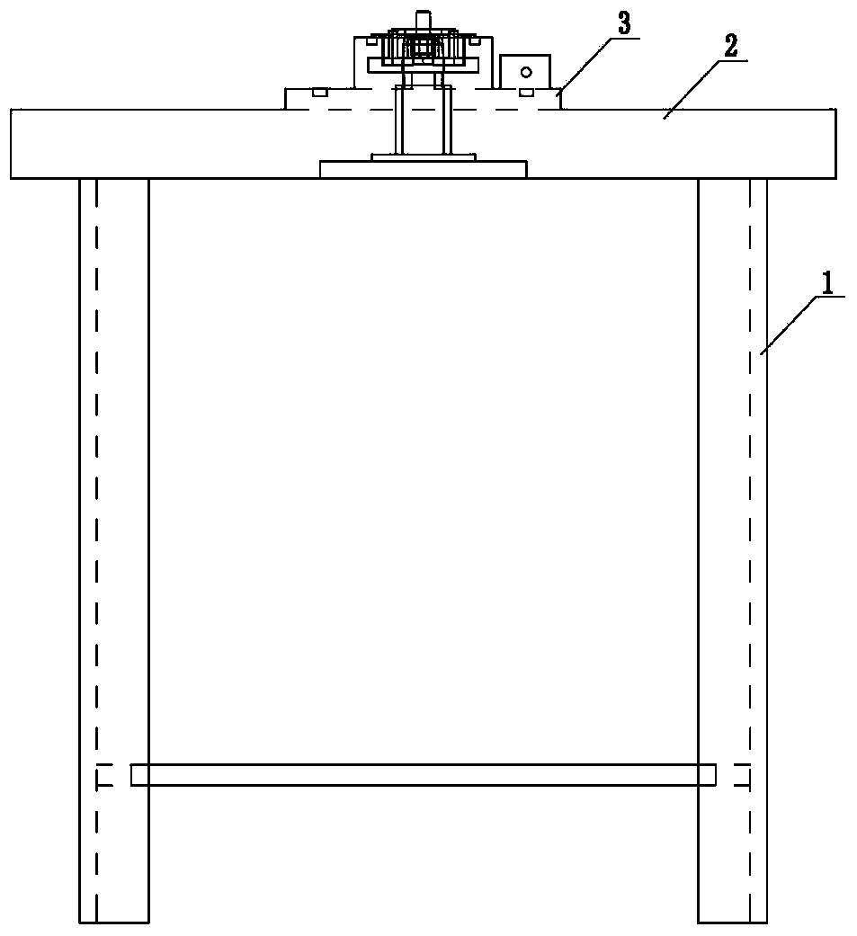 Pneumatic clamping springing machine