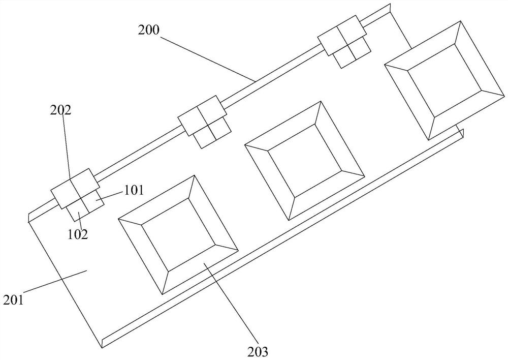 A high-frequency radiation unit and multi-frequency array antenna