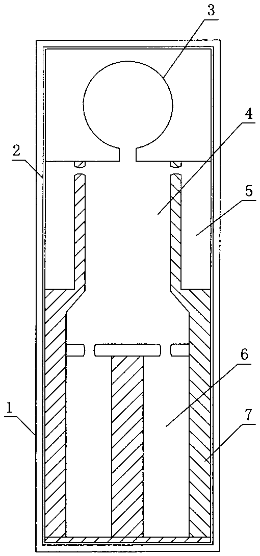 Coffin-like cinerary casket