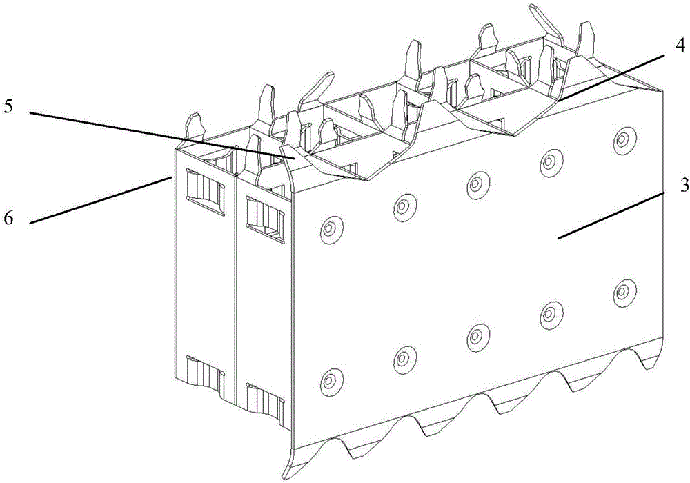 Positioning grillwork for nuclear fuel assembly
