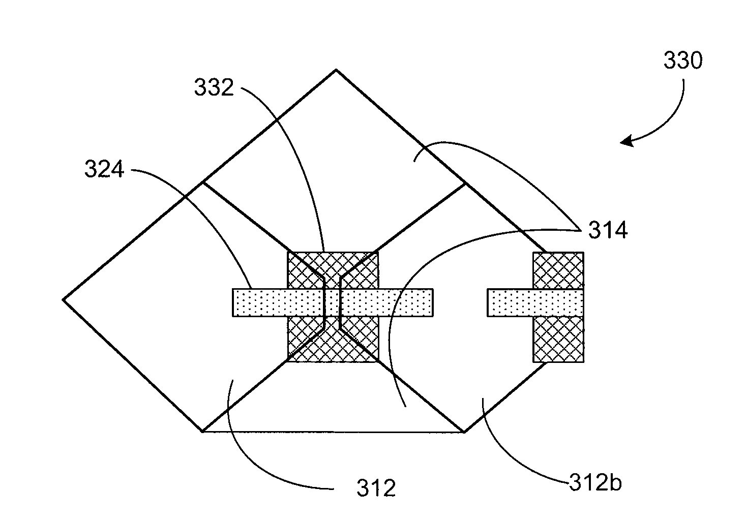 Capacitive sensor having electrodes arranged on the substrate and the flex circuit