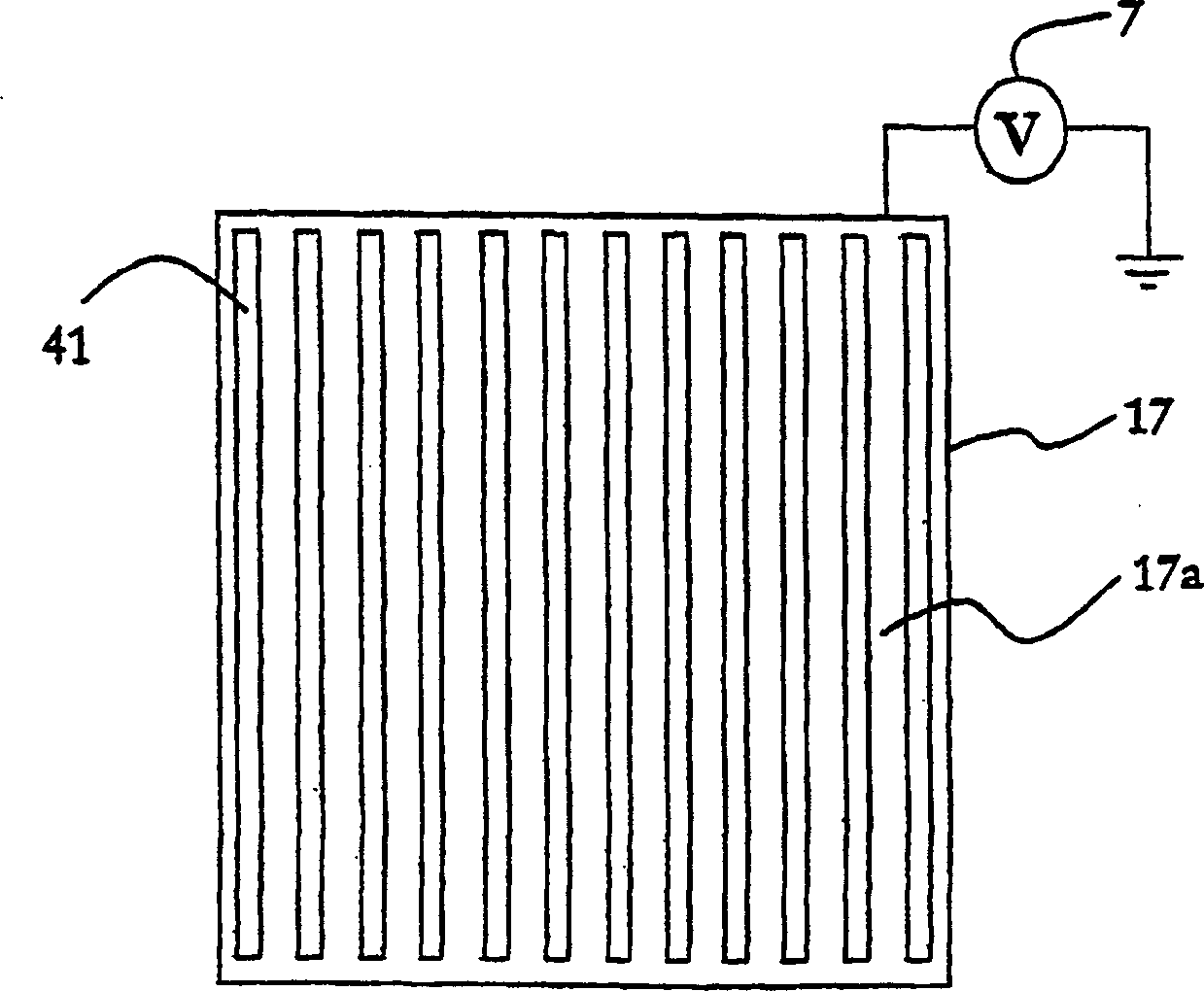 Gaseous-based detector for ionizing radiation and method in manufacturing the same