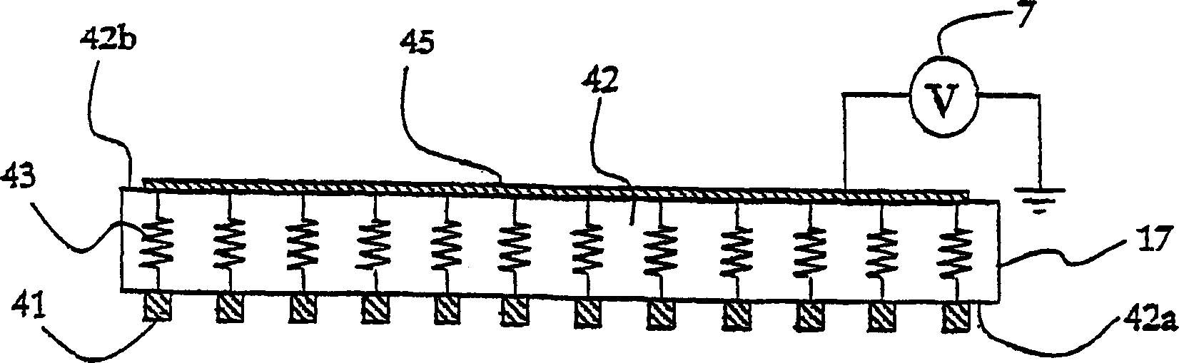 Gaseous-based detector for ionizing radiation and method in manufacturing the same