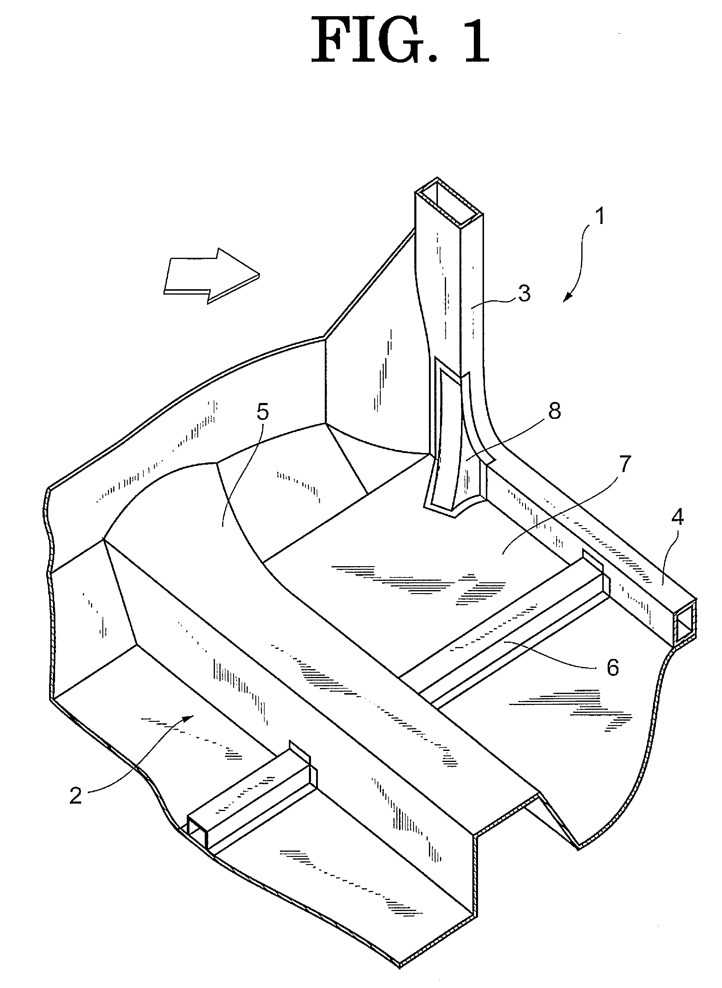 Vehicle lower body structure