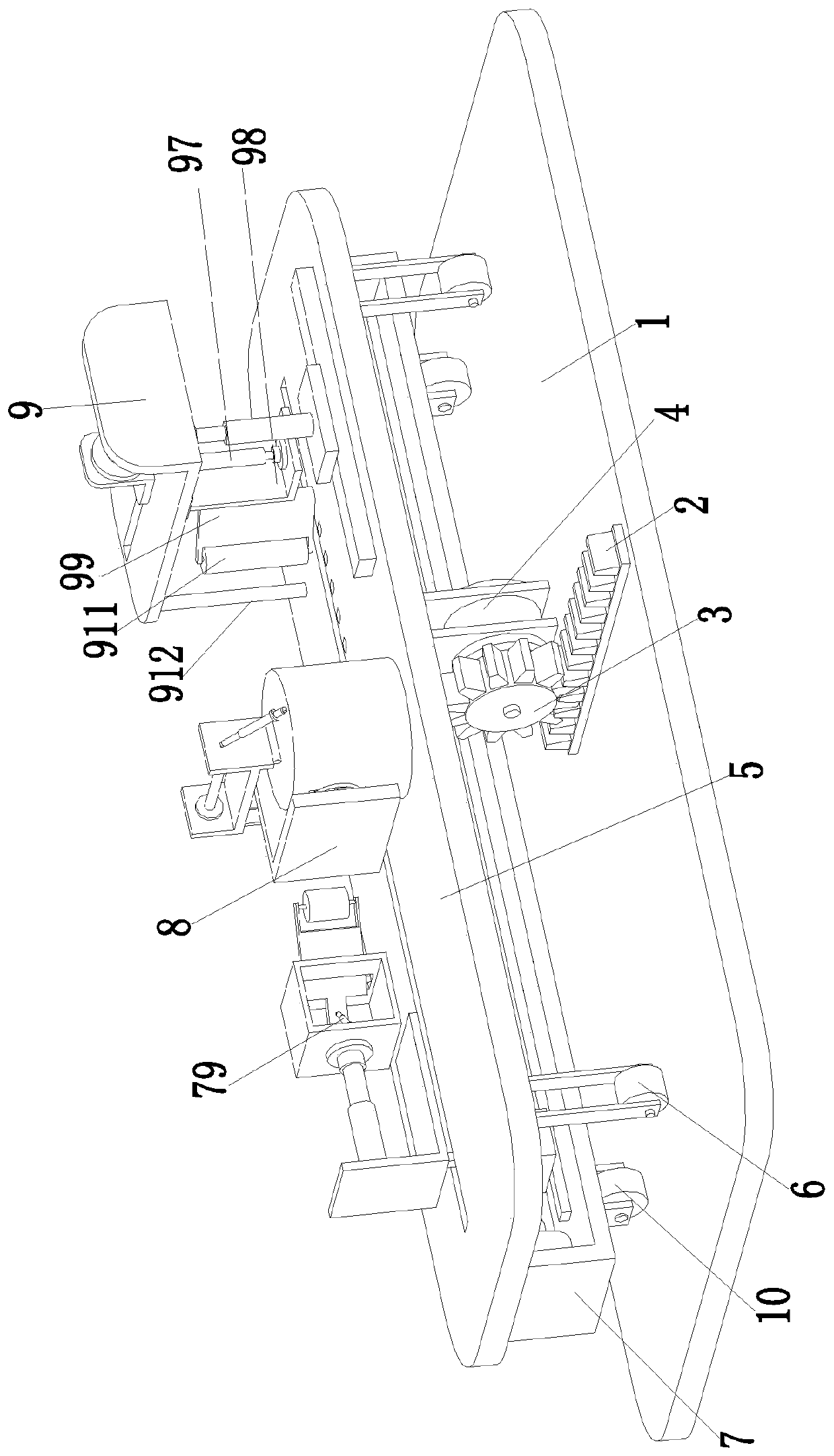 A robot for automatic production of power bus duct