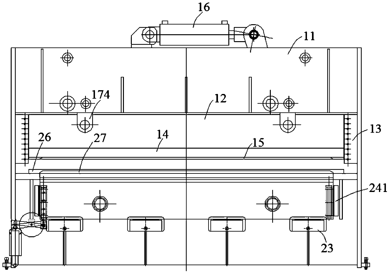 A method for hydraulically forming a container roof
