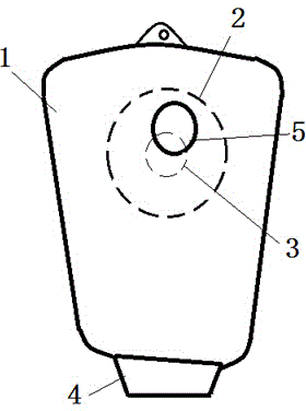 Fistulization pocket with multifunctional air hole device and operation method of fistulization pocket