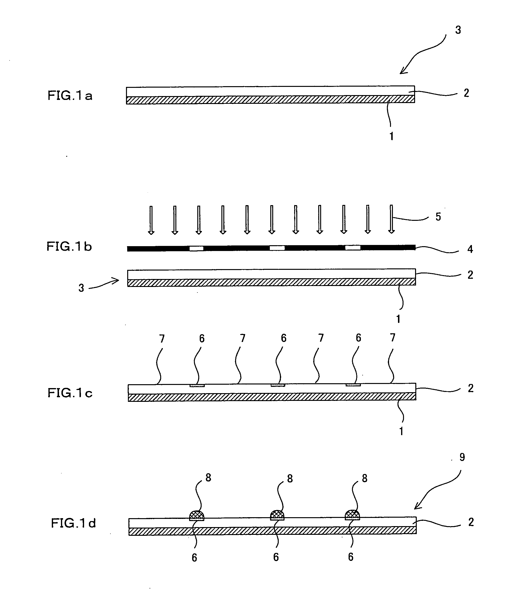 Method for manufacturing conductive pattern forming body