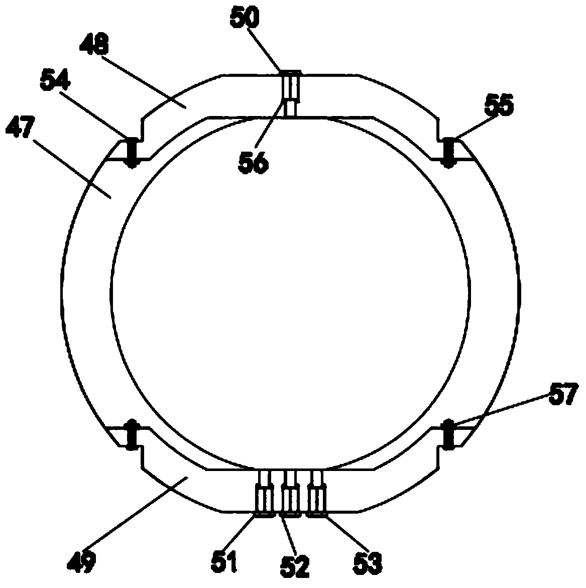 A high temperature and high pressure multiphase flow dynamic visualization loop corrosion test device and method