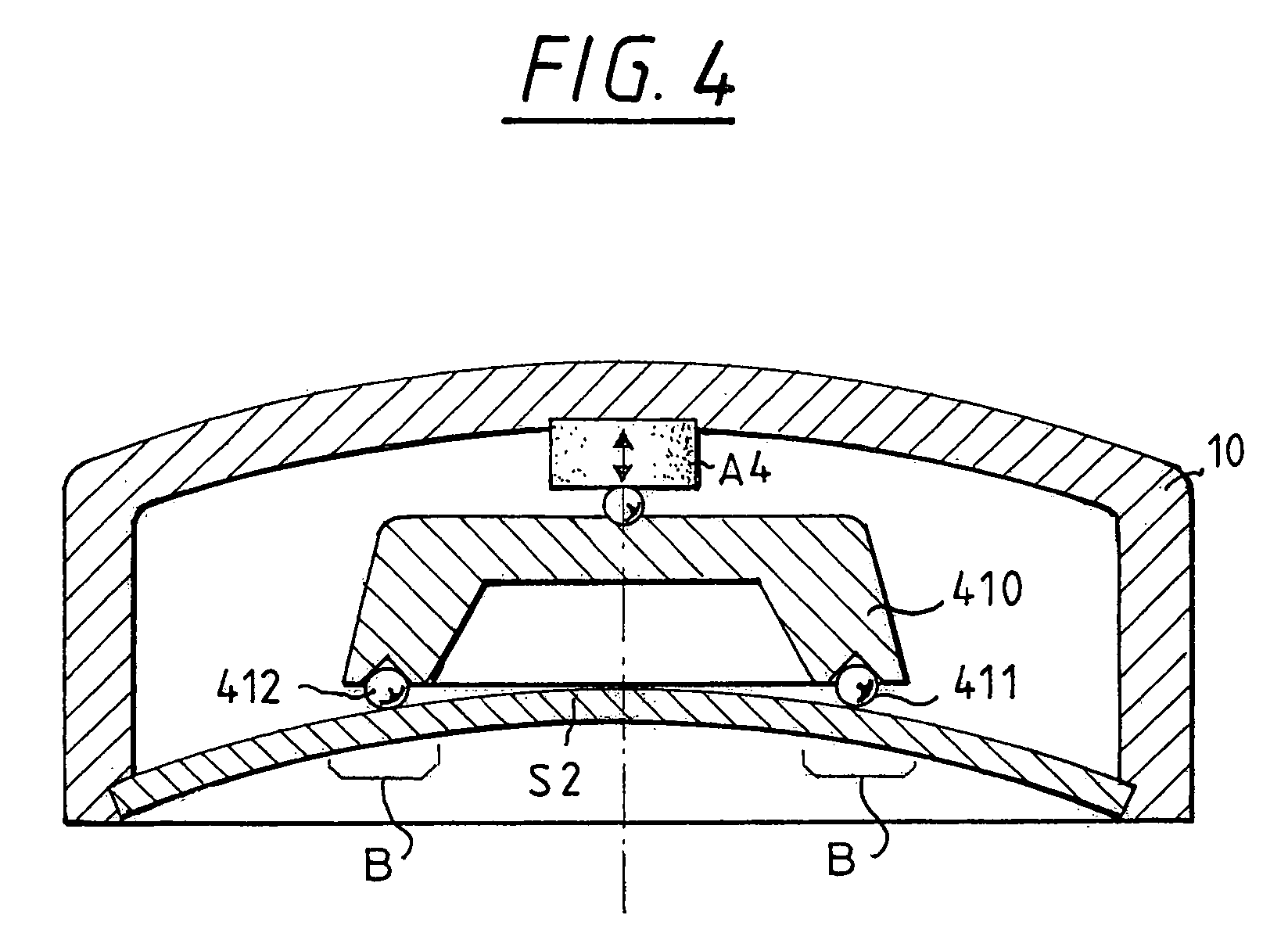 Catadioptric projection objective with adaptive mirror and projection exposure method