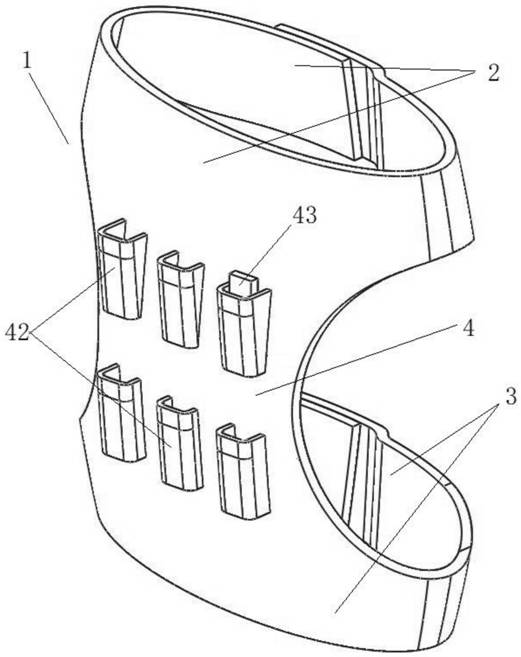 Abdominal respiration monitoring training device