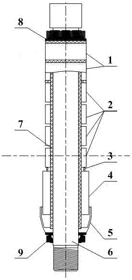A downhole evaluation device for sacrificial anode materials