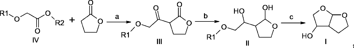 Synthetic methods of hexahydrofuro[2,3-b]furan-3-ol and enantiomer thereof