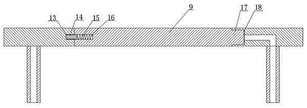 Indoor electric heating drying component