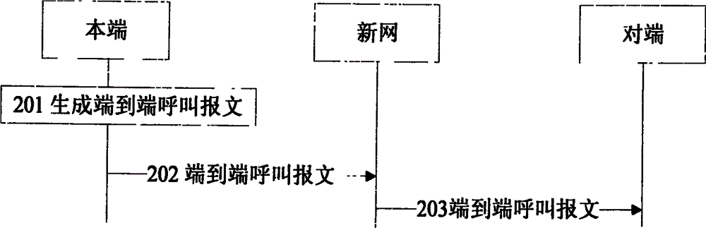 Implementation method of end-to-end call, end-to-end call terminal and system