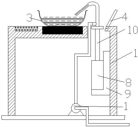 Device for adding soup in hot pot and control method of device