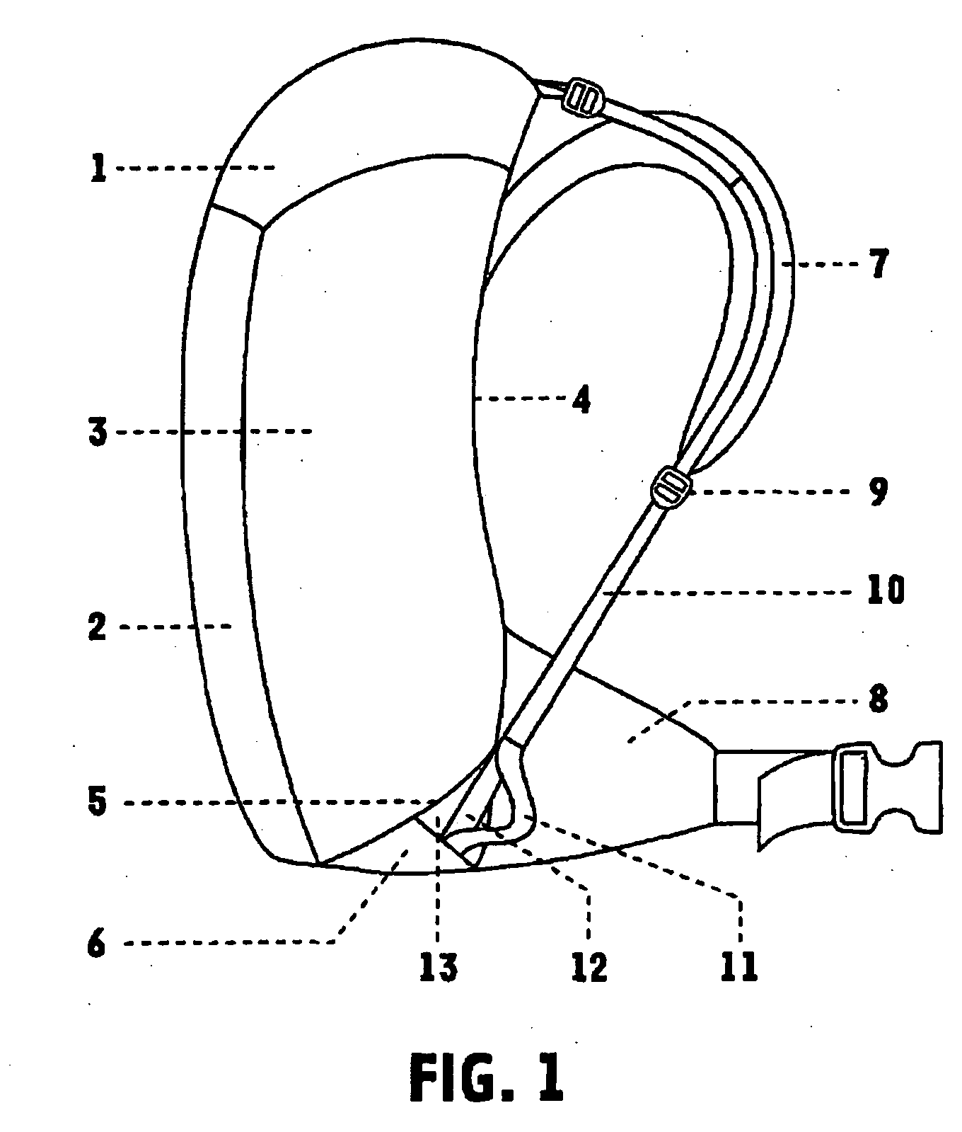 Backpack with shoulder movement harness system