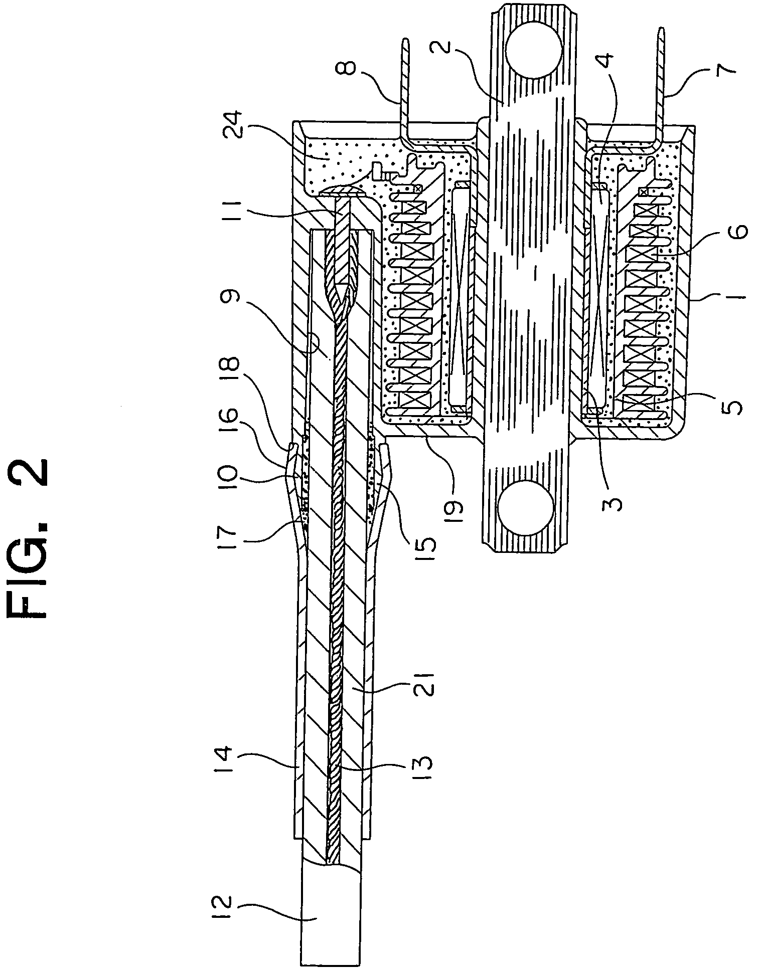 Internal combustion engine ignition coil apparatus