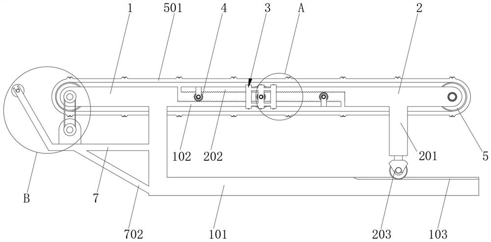 Film coating device for food packaging