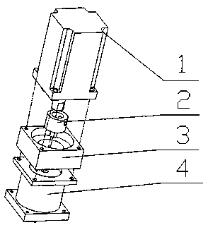 Cloth pressing and rotating mechanism of full-automatic sewing unit
