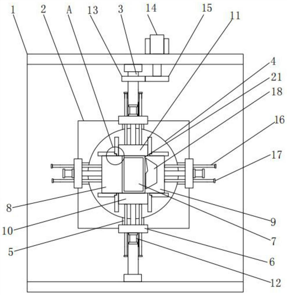 Cylinder cover forming die