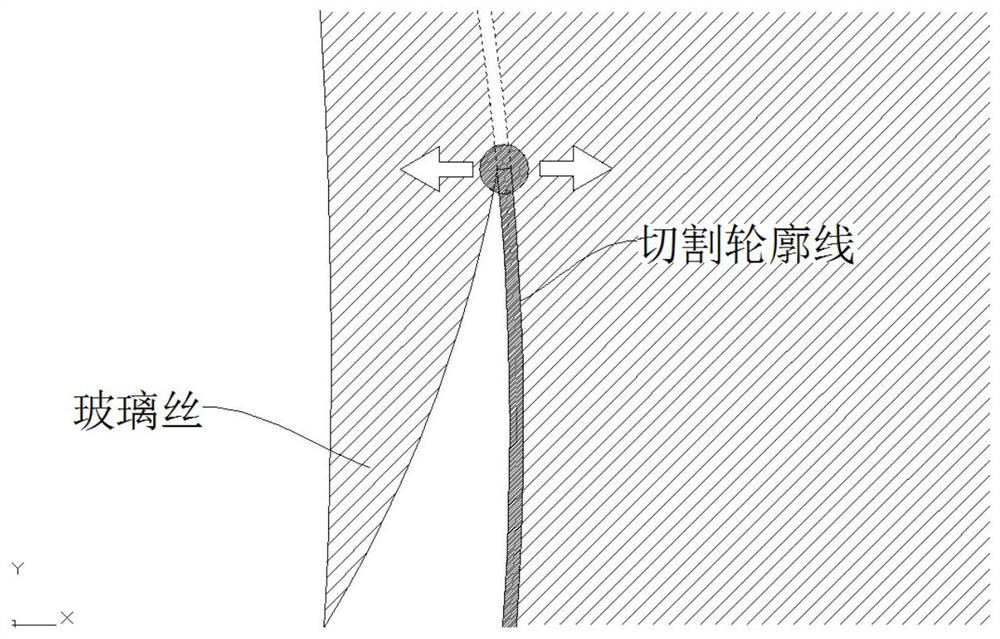 Method for laser polishing glass and polishing method for glass hole and glass sheet