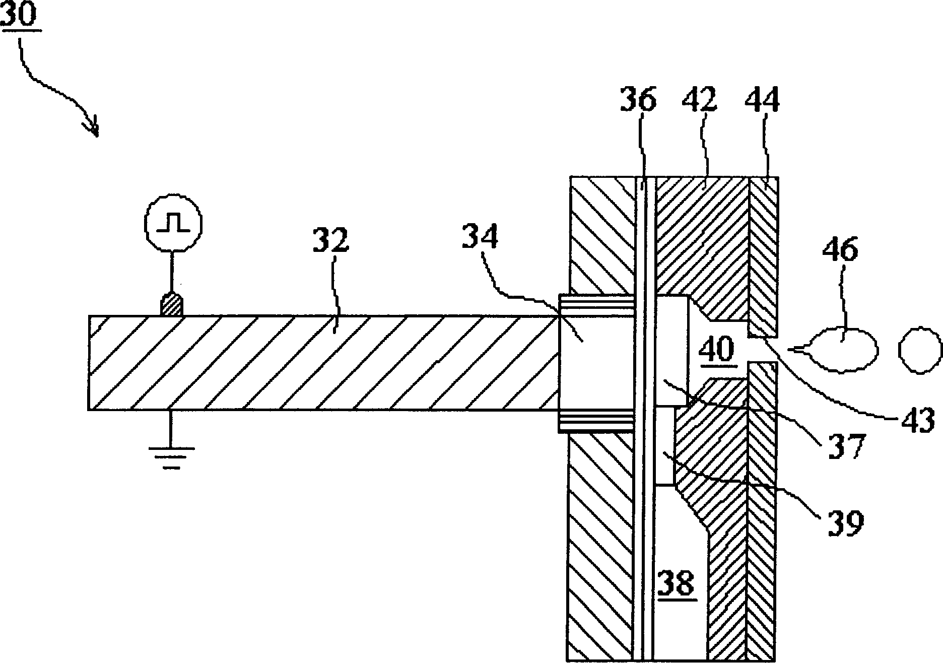 Piezo ink-jet head and shaking layer shaping method