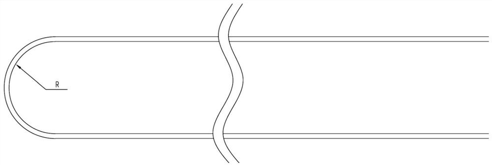 Processing technology of u-shaped seamless stainless steel pipe and stainless steel pipe