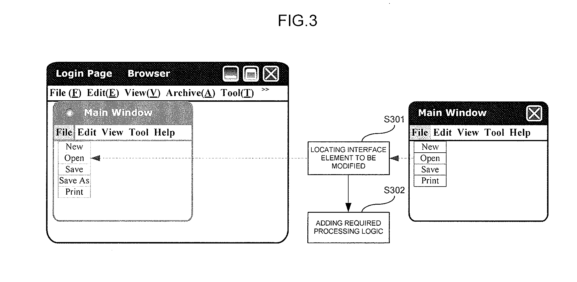 Customizing system and method for converting desktop application into web application