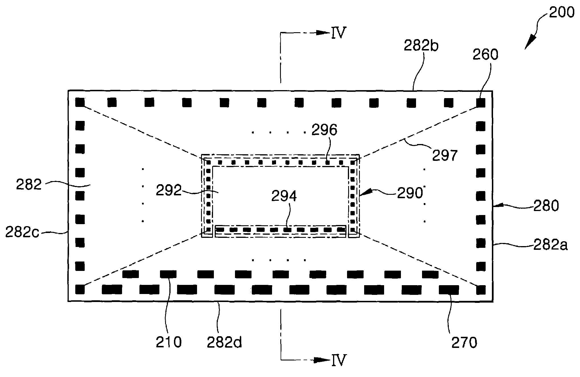 Liquid crystal display driver integrated circuit package