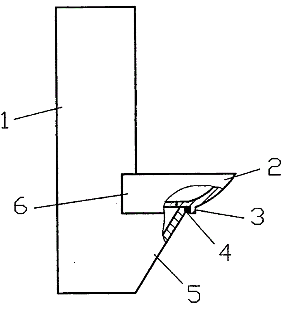 Extending protecting sleeve for urine receiving pool of urinal