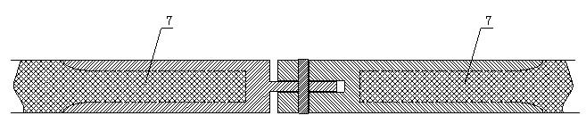 Connecting method for detachable conductor connector