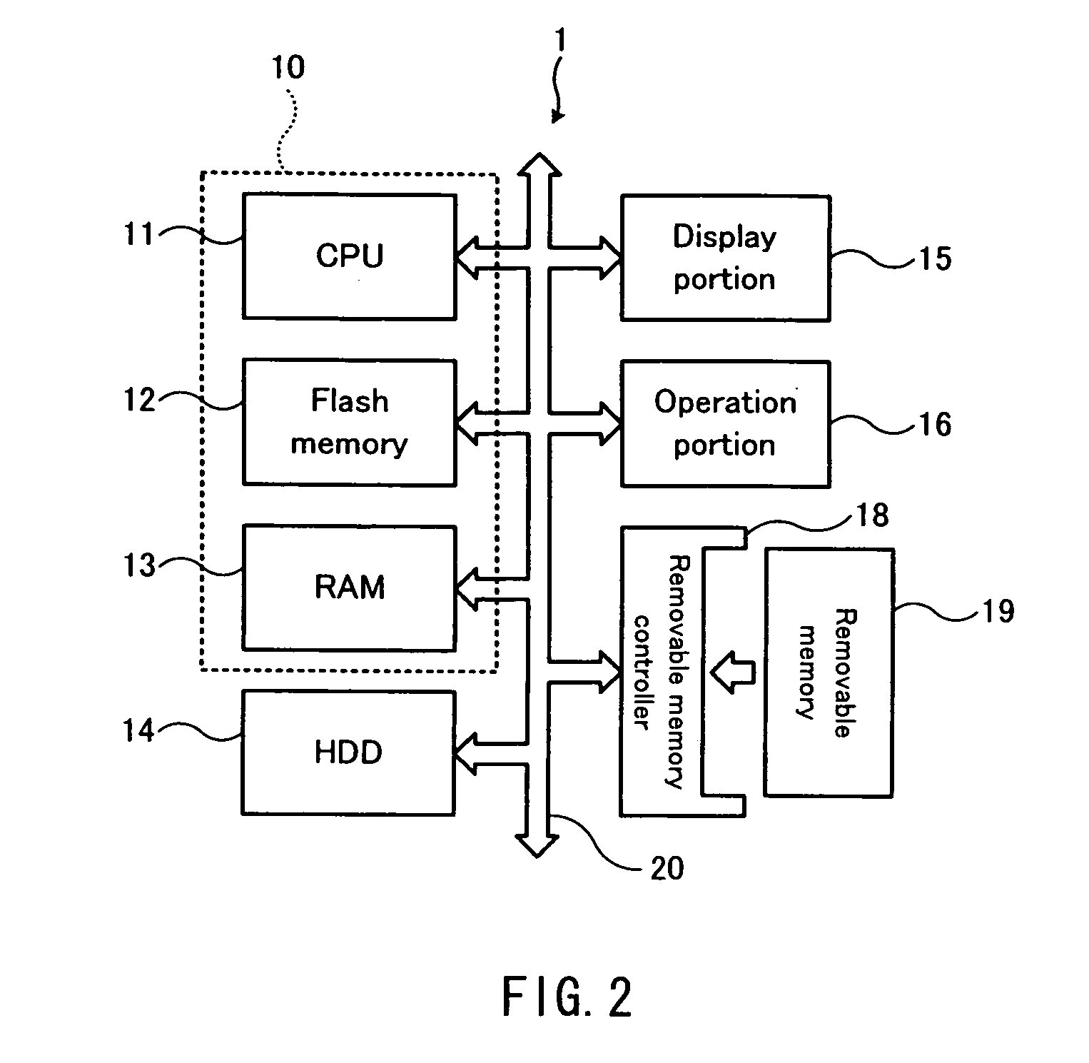 Apparatus for displaying an image